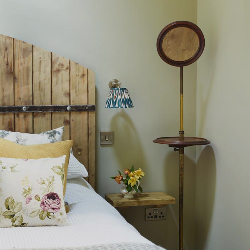 Stylish cottage bedroom