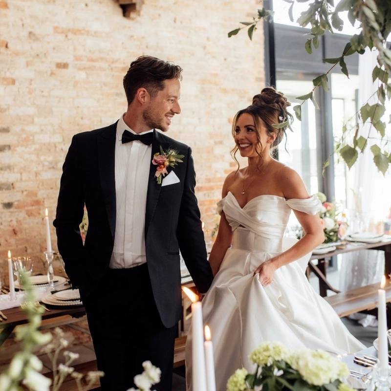 Bride and groom