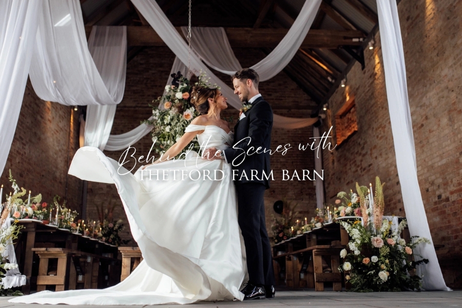 Behind the Scenes of our Summer Wedding Photoshoot