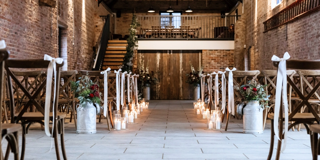 Internal barn Internal Image of along the aisle