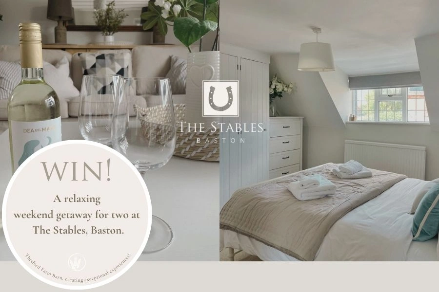 Win a Relaxing Getaway for Two at The Stables, Baston