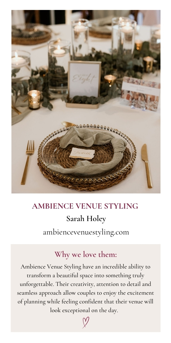 Ambience Venue Styling