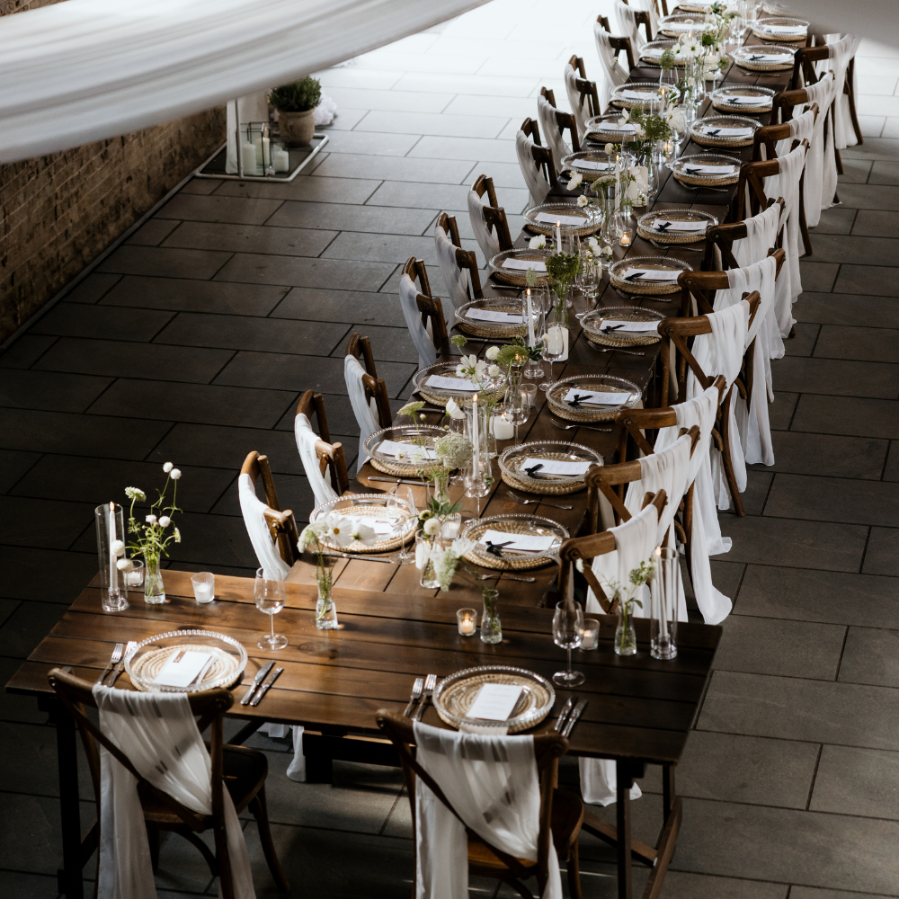 A2D Wedding & Events Table in Ceremony Hall